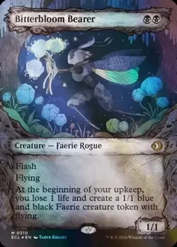Bitterbloom Bearer (Showcase) Lorwyn Eclipsed Regular - Image 1