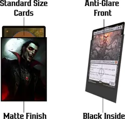 (Vampire) - 100ct Matte TCG/MTG Card Art Sleeves by Ai Armor - Image 3