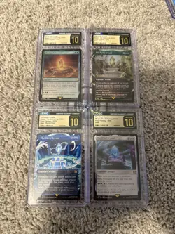CGC Pristine 10 - Crystal - Earth, Wind, Water 0342 0184 0043 0333 FF MTG Foil - Image 1