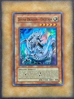 Yugioh Divine Dragon - Excelion SOI-EN033 Super Rare 1st Ed NM - Image 1