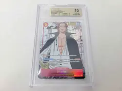 ✨ BGS 10 Gem Mint 2022 One Piece OP01-121 Manga Shanks Romance Dawn ✨ - Image 3