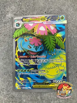 Mega Venusaur ex Ultra Rare 155/132 Mega Evolution Pokemon Near Mint - Image 1