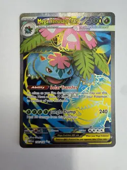 Mega Venusaur ex - 155/132 - *Ultra Rare* - Pokemon Mega Evolution - PACK FRESH! - Image 1