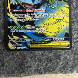 Mega Venusaur Ex 155/132 Full Art Ultra Rare - Pokemon TCG Mega Evolution NM - Image 3
