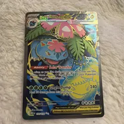 2025 Pokemon Mega Evolution Venusaur ex Ultra Rare #155/132 - Image 1