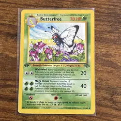 Pokemon TCG Butterfree 33/64 Jungle 1st Edition - Image 1
