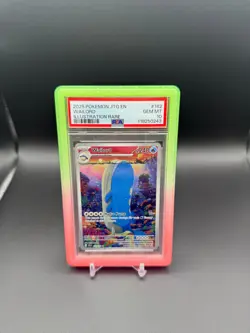 2025 POKEMON JTG EN-JOURNEY TOGETHER ILLUSTRATION RARE #162 WAILORD PSA 10 - Image 1