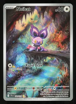 Noibat 169/159 Near Mint Illustration Rare Pokemon TCG S&V Journey Together JTG - Image 1