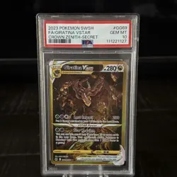 PSA 10 GIRATINA VSTAR 2023 Pokemon SWSH Crown Zenith Galarian Gallery #GG69 - Image 1