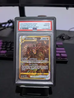 2023 Pokemon SWSH Crown Zenith Giratina VSTAR Galarian Gallery #GG69/GG70 PSA 10 - Image 1
