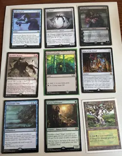 MTG Cards Lot of 33 (Foil Fetch And Shocks, Ouroborid, Nykthos, And More!) - Image 2
