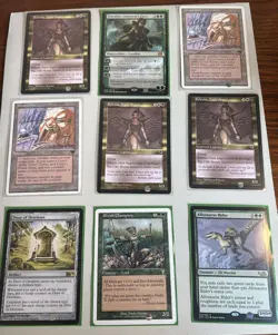MTG Cards Lot of 33 (Foil Fetch And Shocks, Ouroborid, Nykthos, And More!) - Image 3