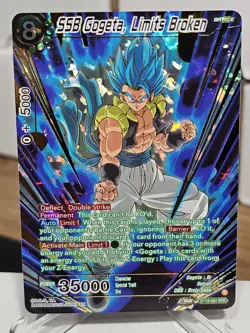 Dragon Ball Super Card Game SSB Gogeta Limits Broken #BT19-084 SPR - Image 1