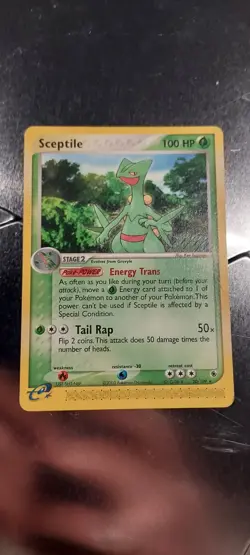 Sceptile 20/109 Non-Holo Rare | Ruby & Sapphire 2003 e reader card - Image 1