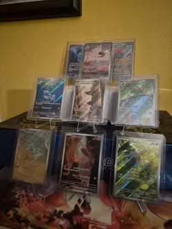 Pokemon SV 151 EN SIR Complete Starter & Evolutions 9 Card Set - Image 1