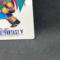 Faris No. 43 FF5 Final Fantasy 5 Card Very Rare Square 1992 From Japan JP F/S - Image 3