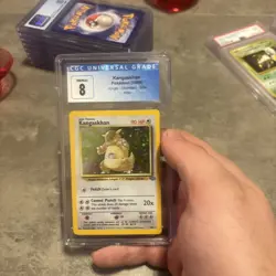 Pokemon Jungle Kangaskhan Card 5/64 Holo CGC 8.5 - Image 1