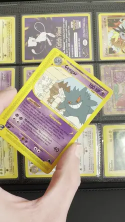 Pokemon Gengar TCG Skyridge 10/144 Non-Holo Card MP Condition - Image 2