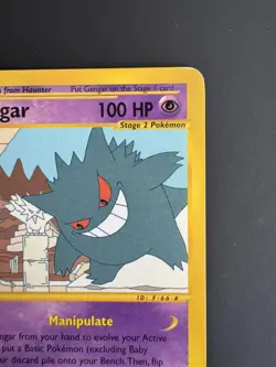Pokemon Gengar TCG Skyridge 10/144 Non-Holo Card MP Condition - Image 4