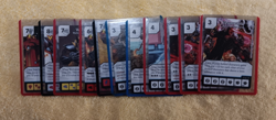 marvel dice master promo card lot avenger vs x men 1-11 of 13 thor spider iron - Image 1