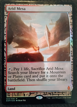 MTG Arid Mesa NM Foil Zendikar Expedition (English) - Image 1