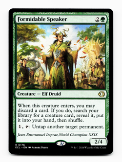 Formidable Speaker [Lorwyn Eclipsed] Magic - MTG ECL 0176 NM 🌳 - Image 3