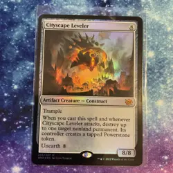 Cityscape Leveler (FOIL) x1 - MTG The Brothers' War BRO #233 - Image 1