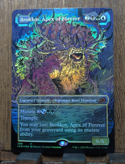 MTG👌 Brokkos, Apex of Forever (FOIL Showcase) Ikoria: Lair of Behemoths NM 💕❤ - Image 1