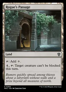 1x Rogue's Passage NM Eng MTG - Commander Karlov Manor - Image 1