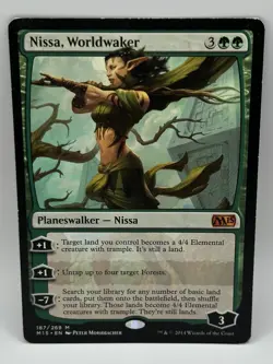 MTG 2014 Magic 2015 (M15) - #187 Nissa, Worldwaker - Image 1