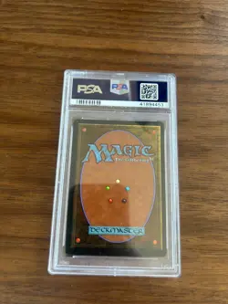 1994 Magic The Gathering Legends Wall of Heat PSA 10 GEM MINT MTG - Image 2
