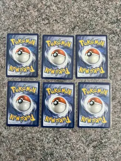 Pokemon Trainer Full Art 6 Card Bundle. - Image 2