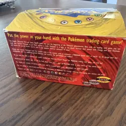 Pokemon TCG Base Set Shadowless Empty Booster BOX ONLY Green Wing Chari Wotc USA - Image 4