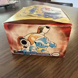 Pokemon TCG Base Set Shadowless Empty Booster BOX ONLY Green Wing Chari Wotc USA - Image 5