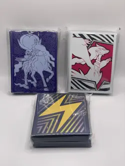 Pokemon Card Sleeves ETB, Set of 6 - Silver Tempest / White Flair / 151 - Image 1