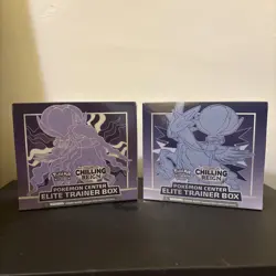 Pokemon Center Chilling Reign ERROR ETB Set Shadow & Ice with Target ETB Case - Image 2