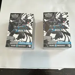 Pokemon Black Bolt Booster Bundle Lot Of 2 Brand New Factory Sealed - Image 1
