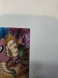 2000 Topps Chrome Pokemon TV Animation Edition Series 2 Foil #106 Hitmonlee - Image 3