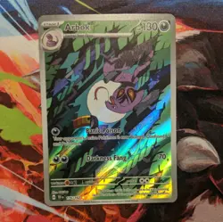 Pokemon Arbok Illustration Rare Holo 176/162 SV05 Temporal Forces English - Image 1