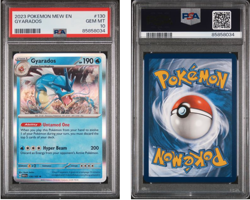 2023 POKEMON MEW EN-151 130 GYARADOS PSA: GEM MINT 10 - Image 2