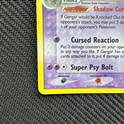 Pokemon Gengar #5/92 EX Legend Maker - Holo 2006 - LP - Image 5
