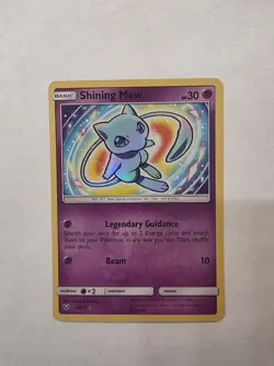 Pokemon TCG Shining Mew 2017 Shining Legends. Excellent Condition - Image 1