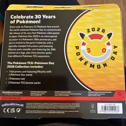 POKEMON DAY 2026 COLLECTION - 30TH ANNIVERSARY - BRAND NEW & SEALED - ENGLISH ✅ - Image 2