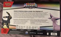 Pokemon TCG Prismatic Evolutions Premium Figure Collection Sealed IN HAND - Image 2