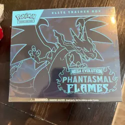 Pokemon Mega Evolution Phantasmal Flames Elite Trainer Box ETB Sealed - Image 1