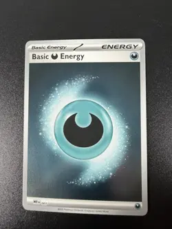 Pokemon, Basic Dark Energy, Holo, 007, MEE EN, Ascended Heroes, NM/M Condition - Image 1