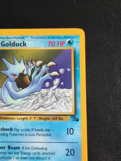 Golduck First Edition Pokemon Fossil 35/62 - Image 3