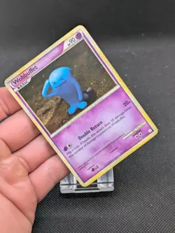Pokemon Card Wobbuffet Holo 13/123 HeartGold SoulSilver LP-NM - Image 4