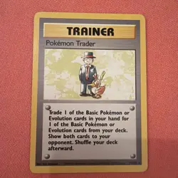 Pokemon Cards: Pokemon Trader 77/102: Base Set Rare Trainer: LP - Image 1