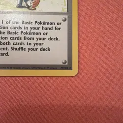 Pokemon Cards: Pokemon Trader 77/102: Base Set Rare Trainer: LP - Image 4